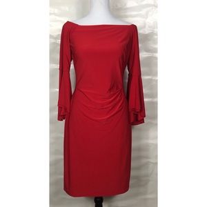Lauren by Ralph Lauren Off The Shoulder Dress